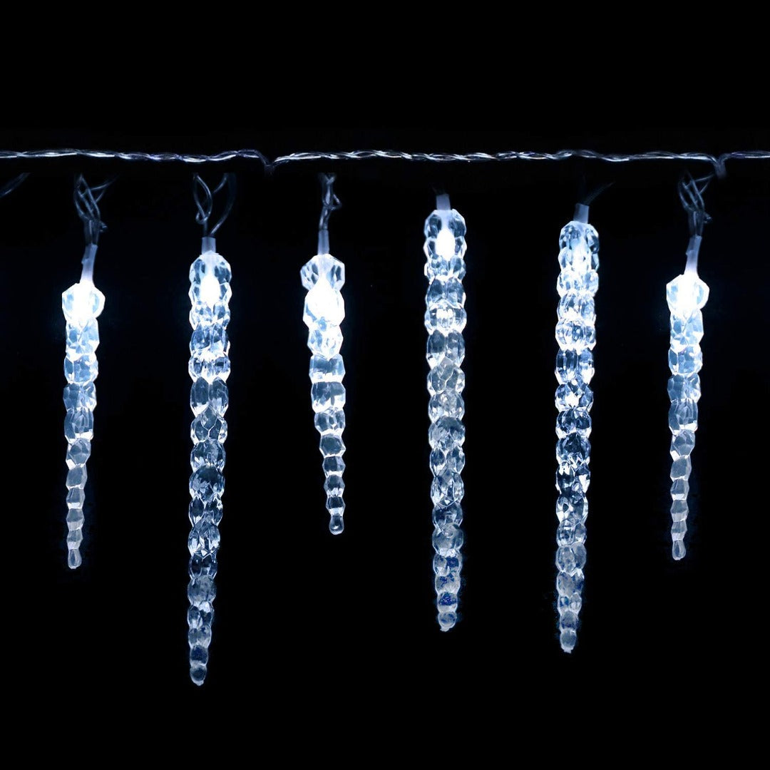 Kerst ijspegel ketting - 40 LEDs - 5 meter Kerst ijspegel ketting - 40 LEDs - 5 meter